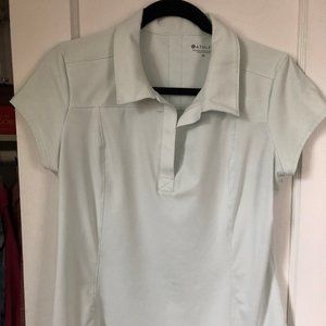 Athleta Golf Top Size M Pale Green